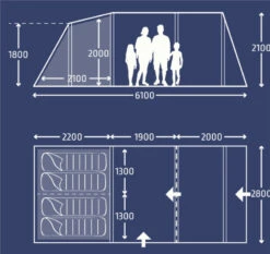 Kampa Hayling 4 Poled Tent Package -Outdoor Tent Shop 30345 4 af2f26f9 6c1e 446b 9262 f7da171975c3