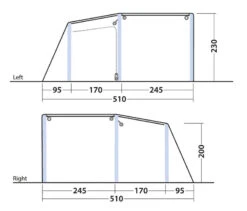 Outwell Maryland 5 Air Tent 205 16 Outwell Maryland 5 Air Tent 205 -Outdoor Tent Shop 6195056e aa54 4456 bf45 b2337dff9989