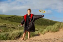 Dryrobe Advance Kids Long Sleeve BLACK BLUE - RECYCLED -Outdoor Tent Shop KIDS BEACH DRYROBE 197 2024x2024 2667849b 61fa 4a9c b537 43c9f7fd9388