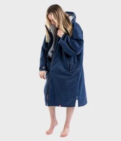 Dryrobe Advance Long Sleeve Navy Blue Grey - RECYCLED -Outdoor Tent Shop Navy Grey 2 2024x2024 58d96c19 58cc 4a4a a095 fb805853cd25