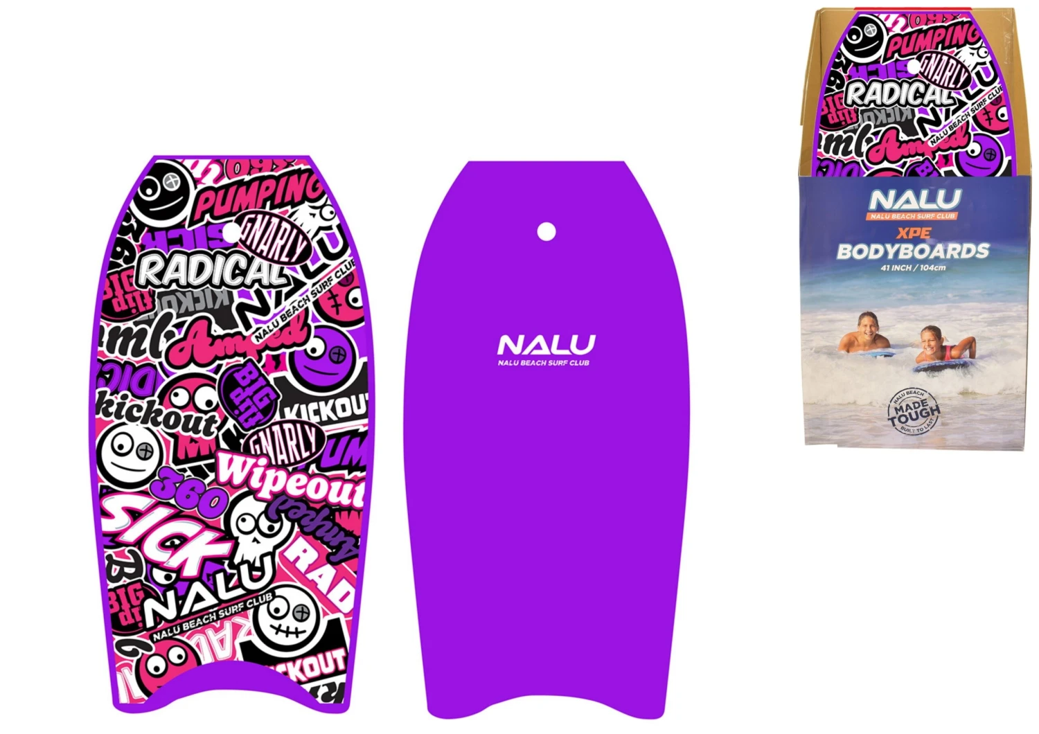 Nalu 41" Xpe Bodyboard 2 Nalu 41" Xpe Bodyboard - Image 2