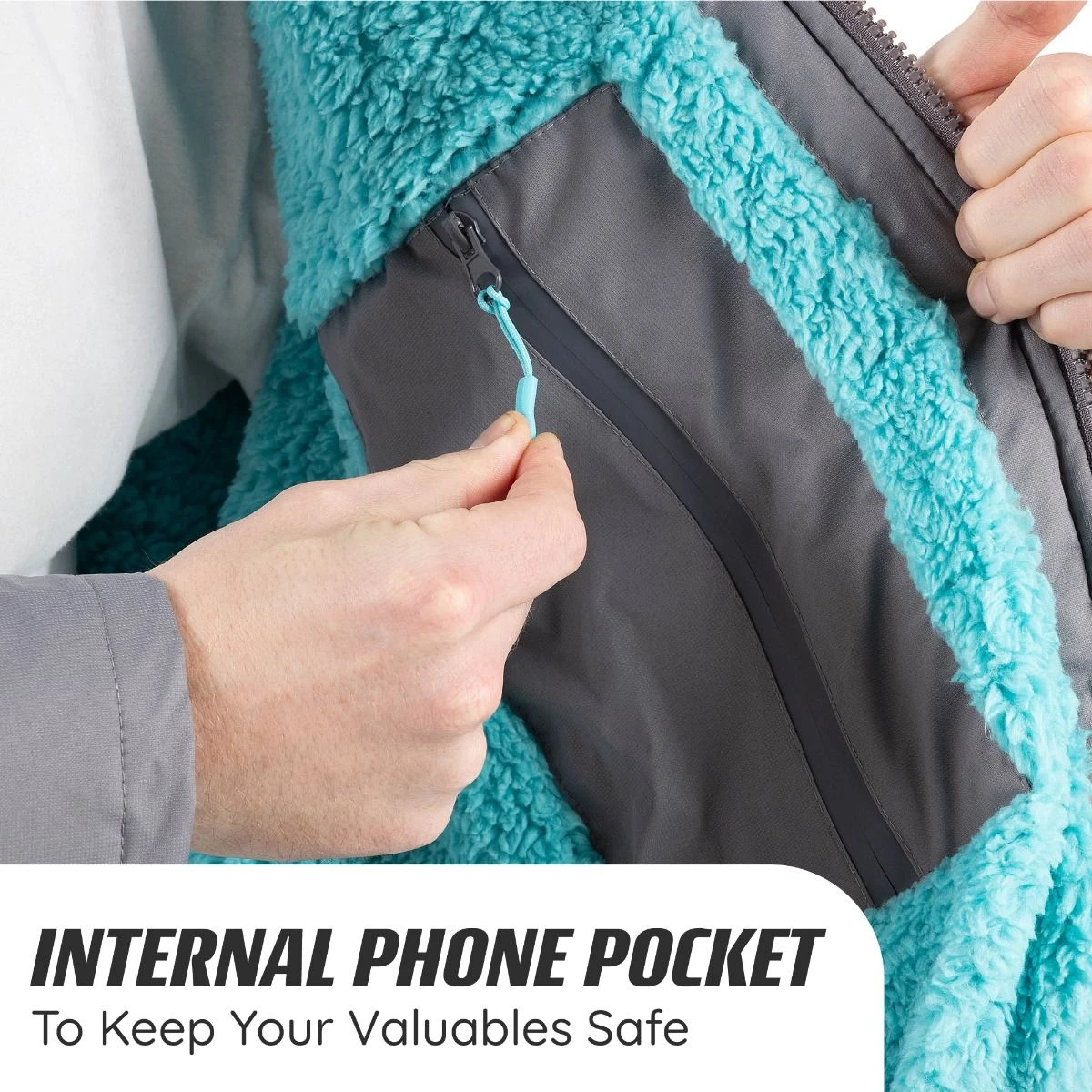 Osprey Changing Robe Grey 5 Osprey Changing Robe Grey - Image 5