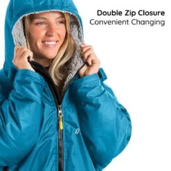 Osprey Unisex Changing Robe Teal 15 Osprey Unisex Changing Robe Teal -Outdoor Tent Shop callout 2 10 1