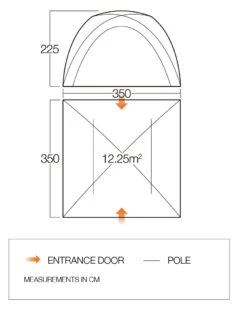 Vango Danu Hub -Outdoor Tent Shop danu hub floorplan 01