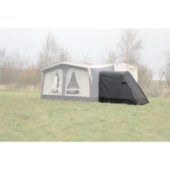 Vango Riviera Air Awning 390 Elements TC Package With Free Tall Annex Elements TC - Riviera, Caravan Awning Side Canopy And CP225 - Breathable Fitted Carpet - Riviera 390 -Outdoor Tent Shop tall annex elements tc riviera 1
